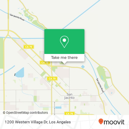 1200 Western Village Dr map