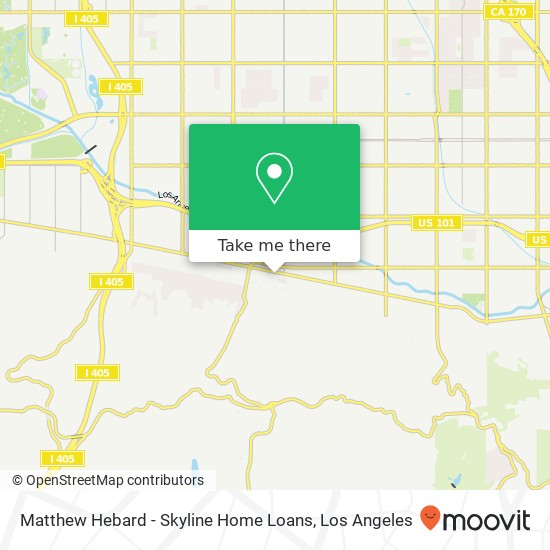 Matthew Hebard - Skyline Home Loans map