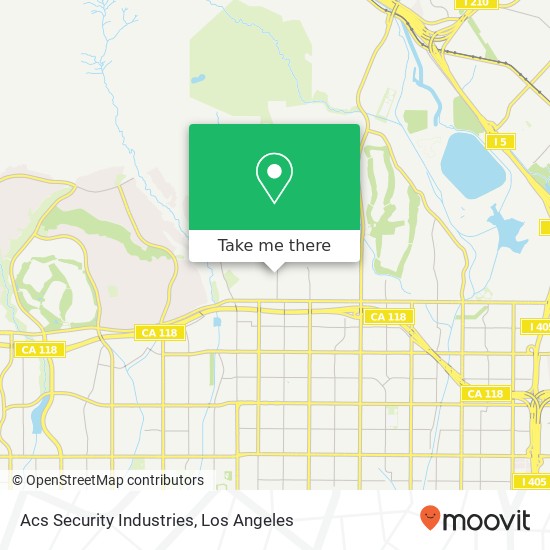 Acs Security Industries map