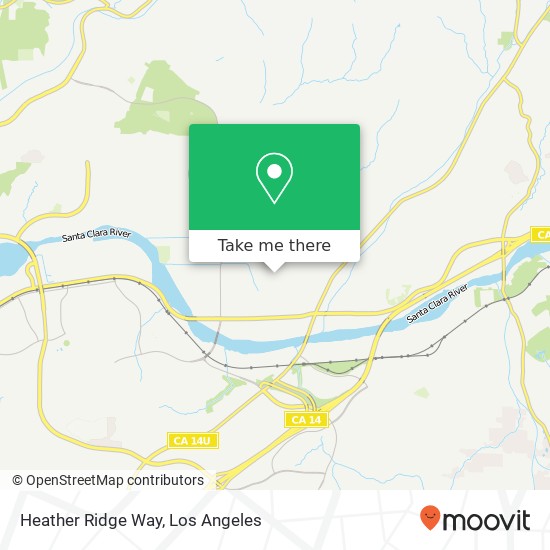 Mapa de Heather Ridge Way