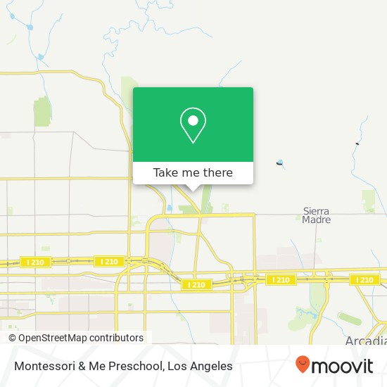 Montessori & Me Preschool map