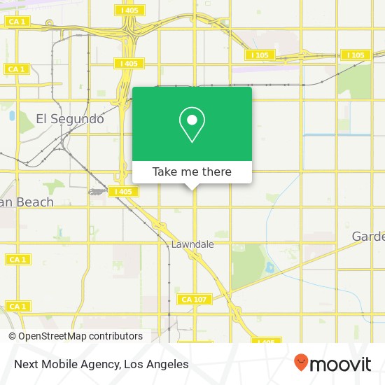 Mapa de Next Mobile Agency