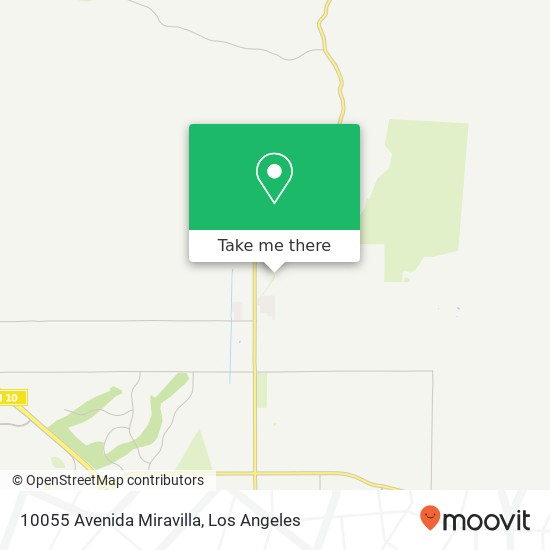 Mapa de 10055 Avenida Miravilla