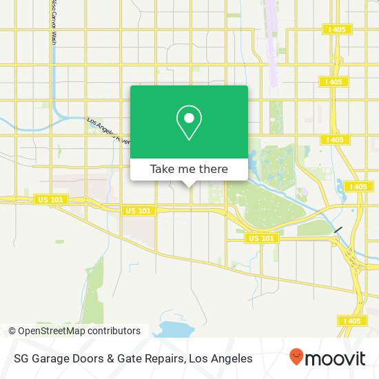 SG Garage Doors & Gate Repairs map