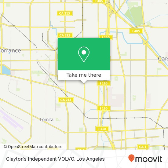 Clayton's Independent VOLVO map