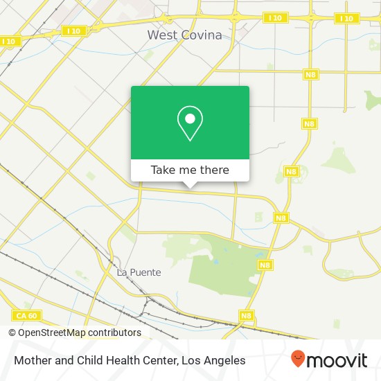 Mother and Child Health Center map