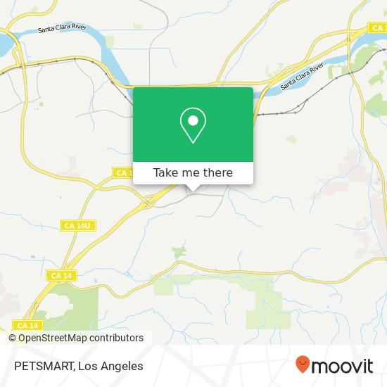 PETSMART map