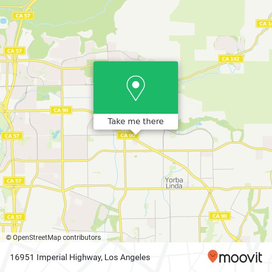 16951 Imperial Highway map