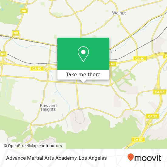 Advance Martial Arts Academy map