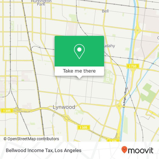 Bellwood Income Tax map