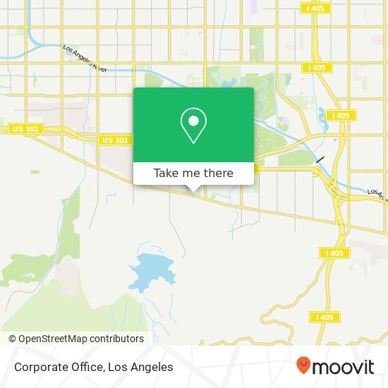 Corporate Office map