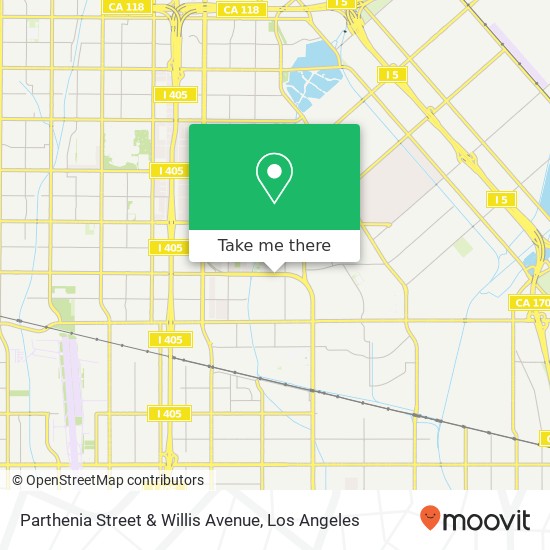 Mapa de Parthenia Street & Willis Avenue