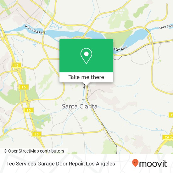 Tec Services Garage Door Repair map