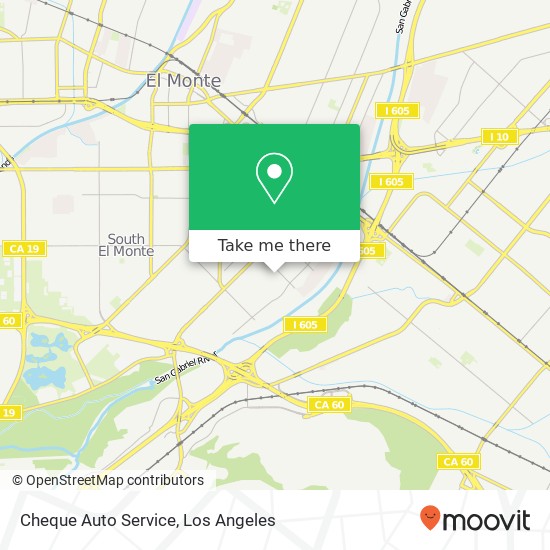 Cheque Auto Service map