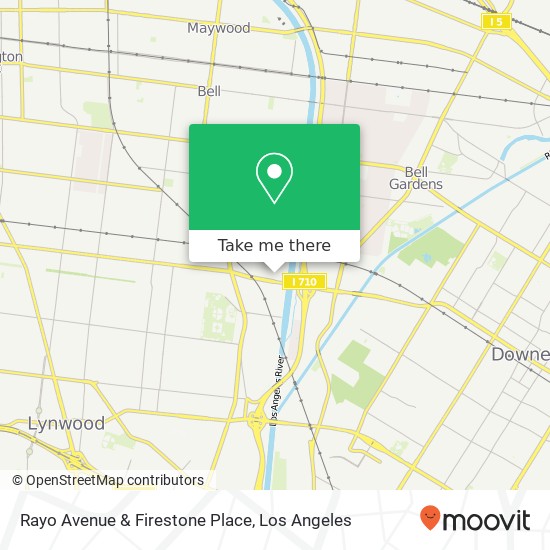 Mapa de Rayo Avenue & Firestone Place