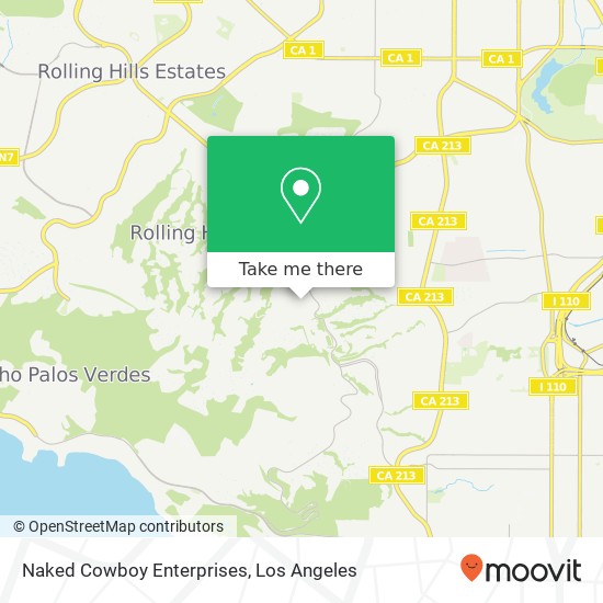 Naked Cowboy Enterprises map