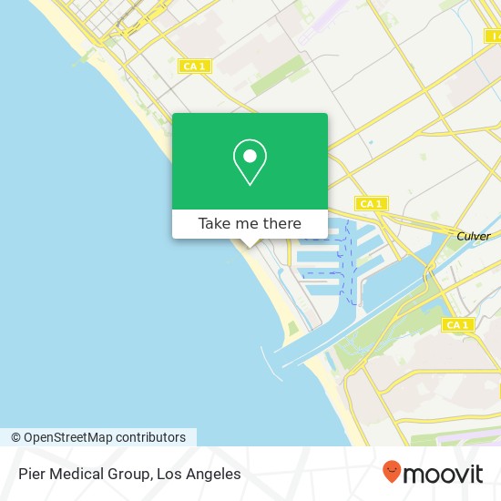 Pier Medical Group map