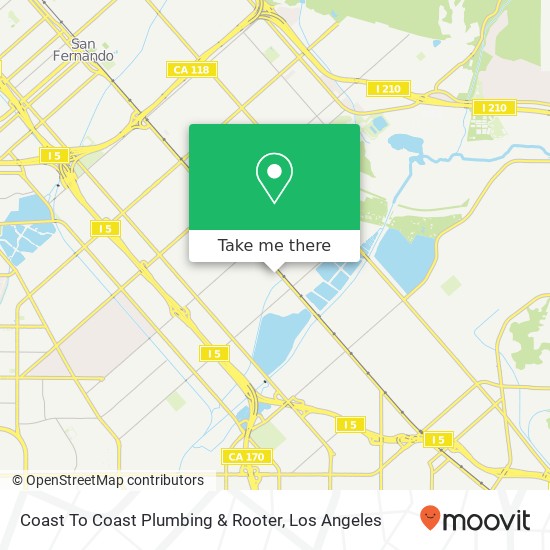 Mapa de Coast To Coast Plumbing & Rooter