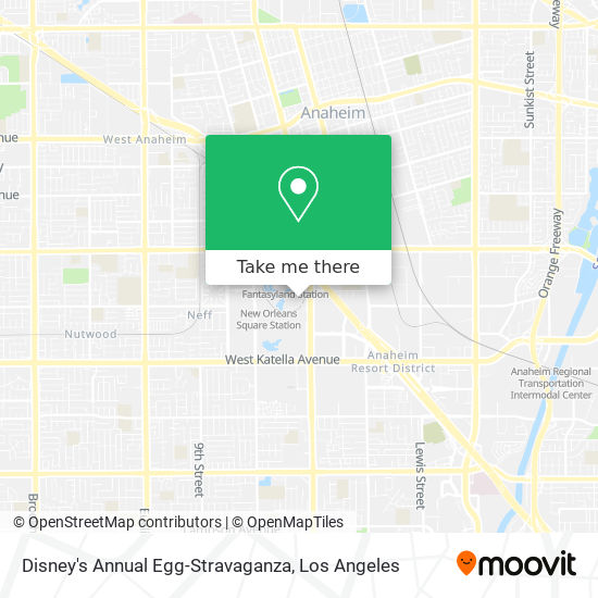 Disney's Annual Egg-Stravaganza map