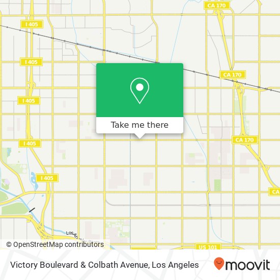 Victory Boulevard & Colbath Avenue map