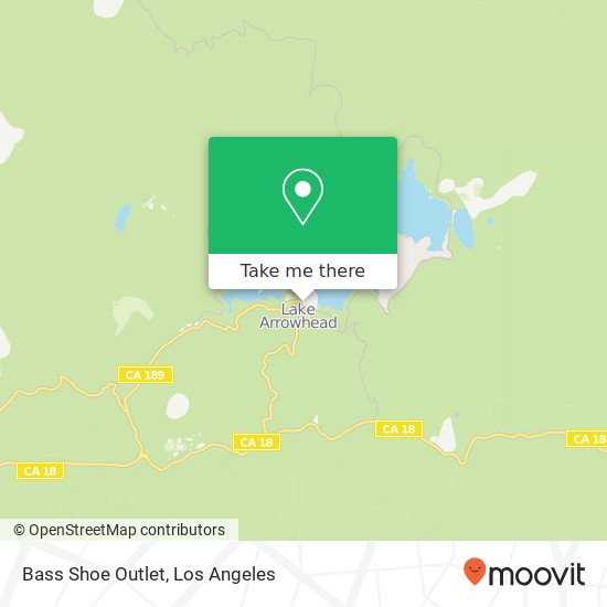 Bass Shoe Outlet map