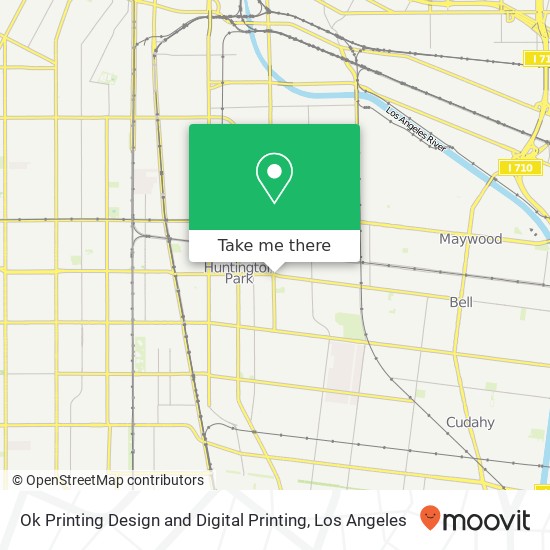 Mapa de Ok Printing Design and Digital Printing