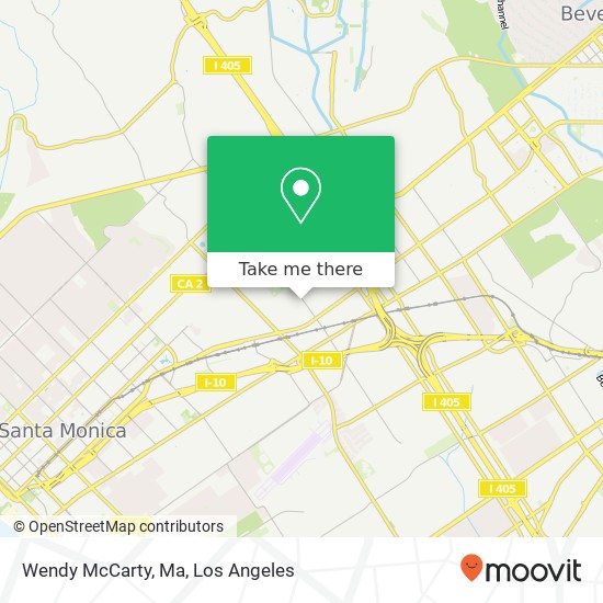 Mapa de Wendy McCarty, Ma
