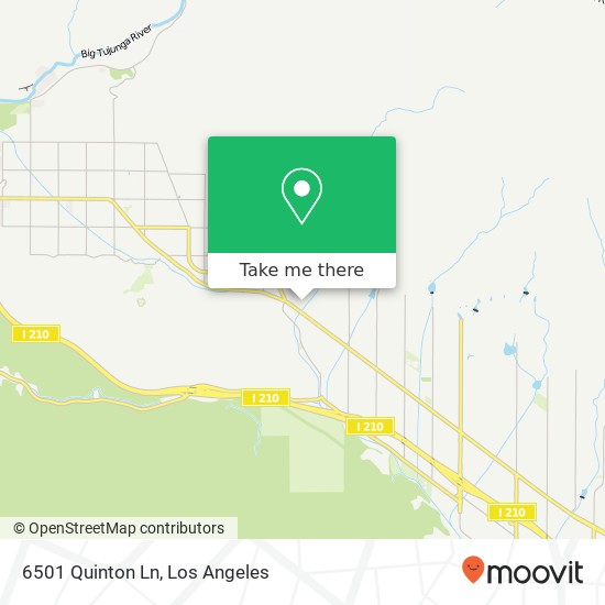 Mapa de 6501 Quinton Ln