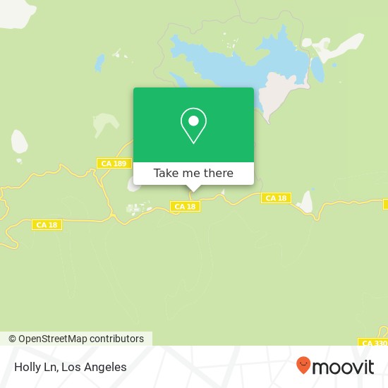 Holly Ln map