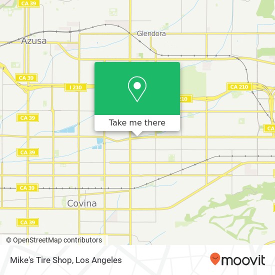 Mike's Tire Shop map