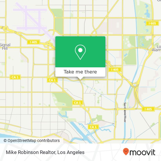 Mike Robinson Realtor map