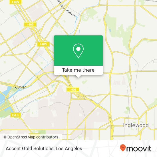 Accent Gold Solutions map