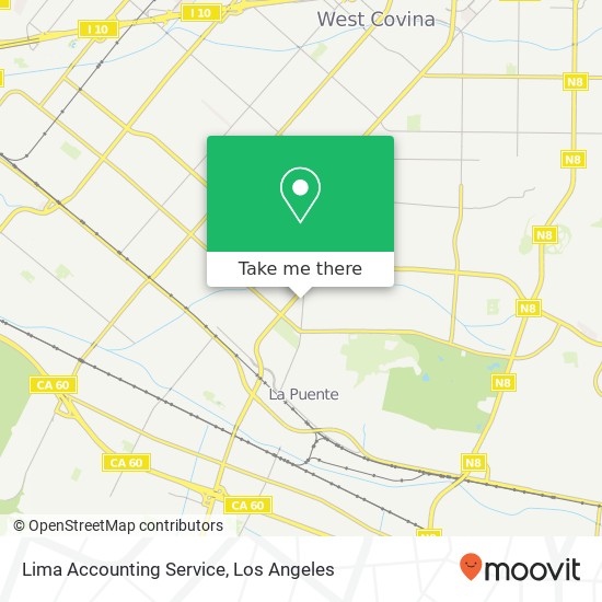 Lima Accounting Service map