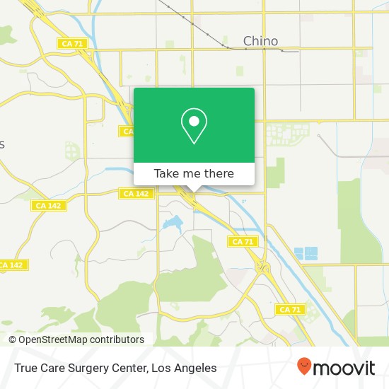 True Care Surgery Center map