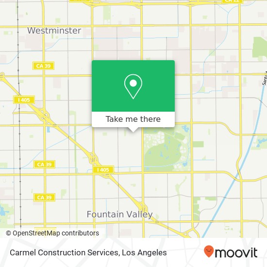Carmel Construction Services map