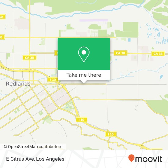 E Citrus Ave map