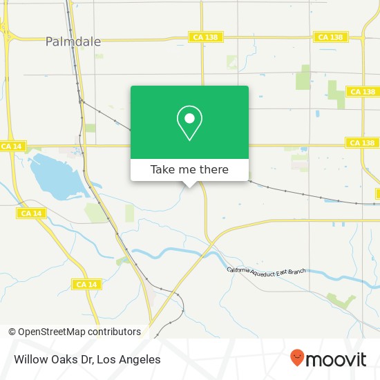 Mapa de Willow Oaks Dr