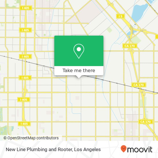Mapa de New Line Plumbing and Rooter