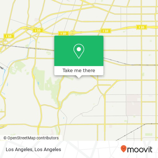 Los Angeles map