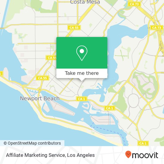 Affiliate Marketing Service map