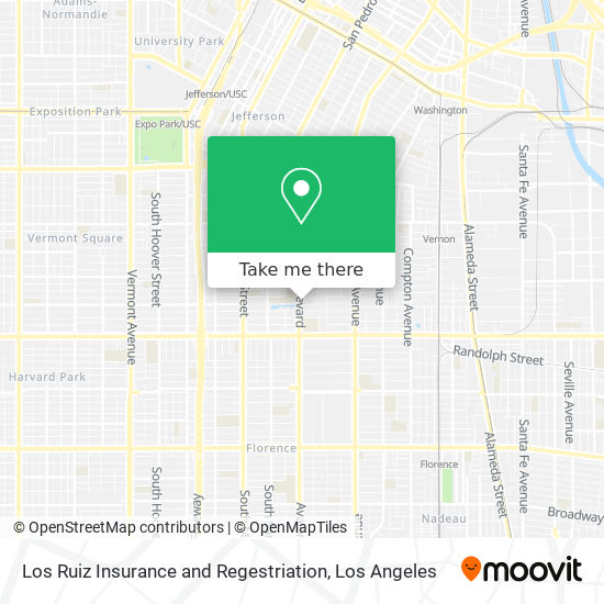 Mapa de Los Ruiz Insurance and Regestriation