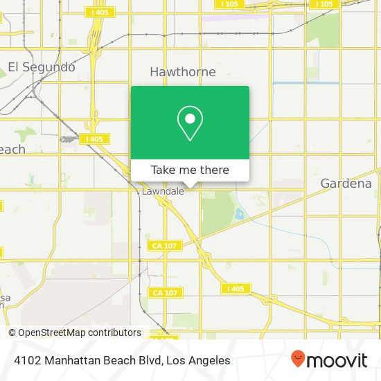 4102 Manhattan Beach Blvd map