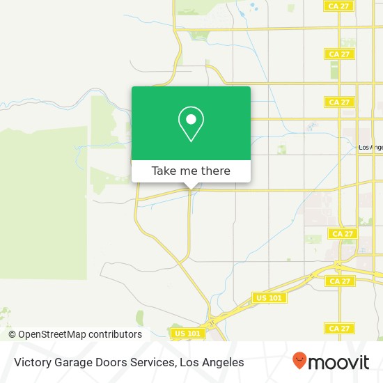 Victory Garage Doors Services map