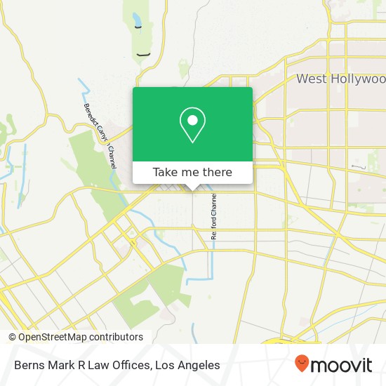 Berns Mark R Law Offices map