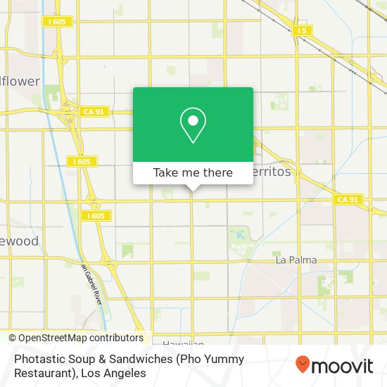 Photastic Soup & Sandwiches (Pho Yummy Restaurant) map