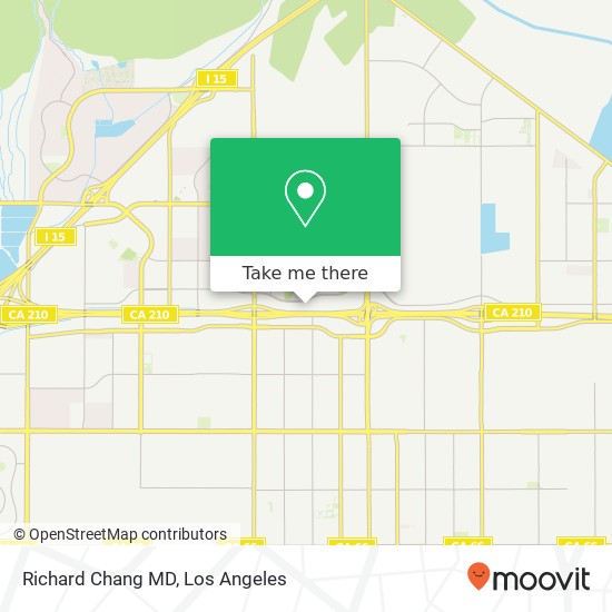 Richard Chang MD map