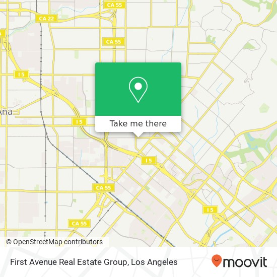 First Avenue Real Estate Group map