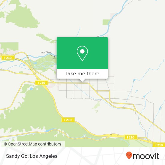 Sandy Go map