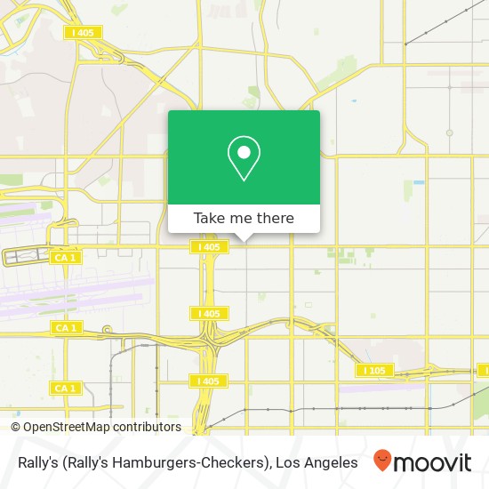 Rally's (Rally's Hamburgers-Checkers) map
