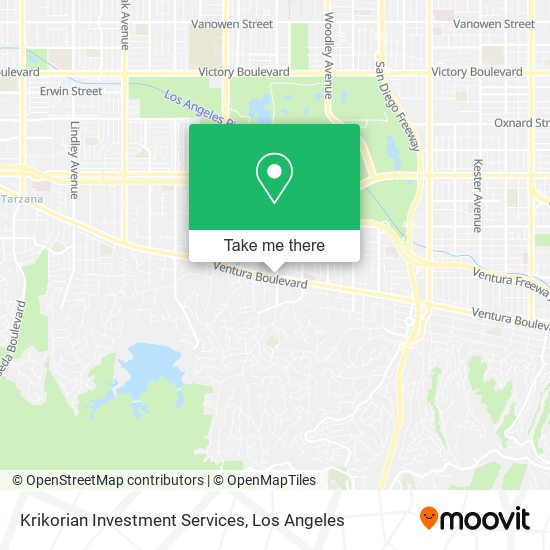 Krikorian Investment Services map